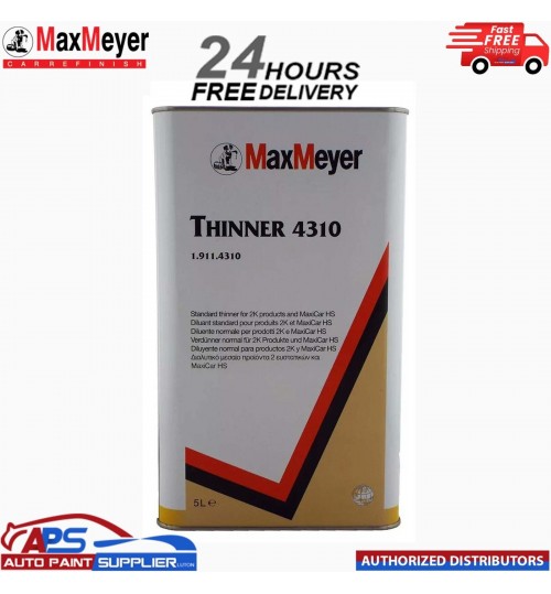 Max Meyer 2K Universal Thinners 5ltr 4310 Paint/Basecoat/Lacquers Thinner